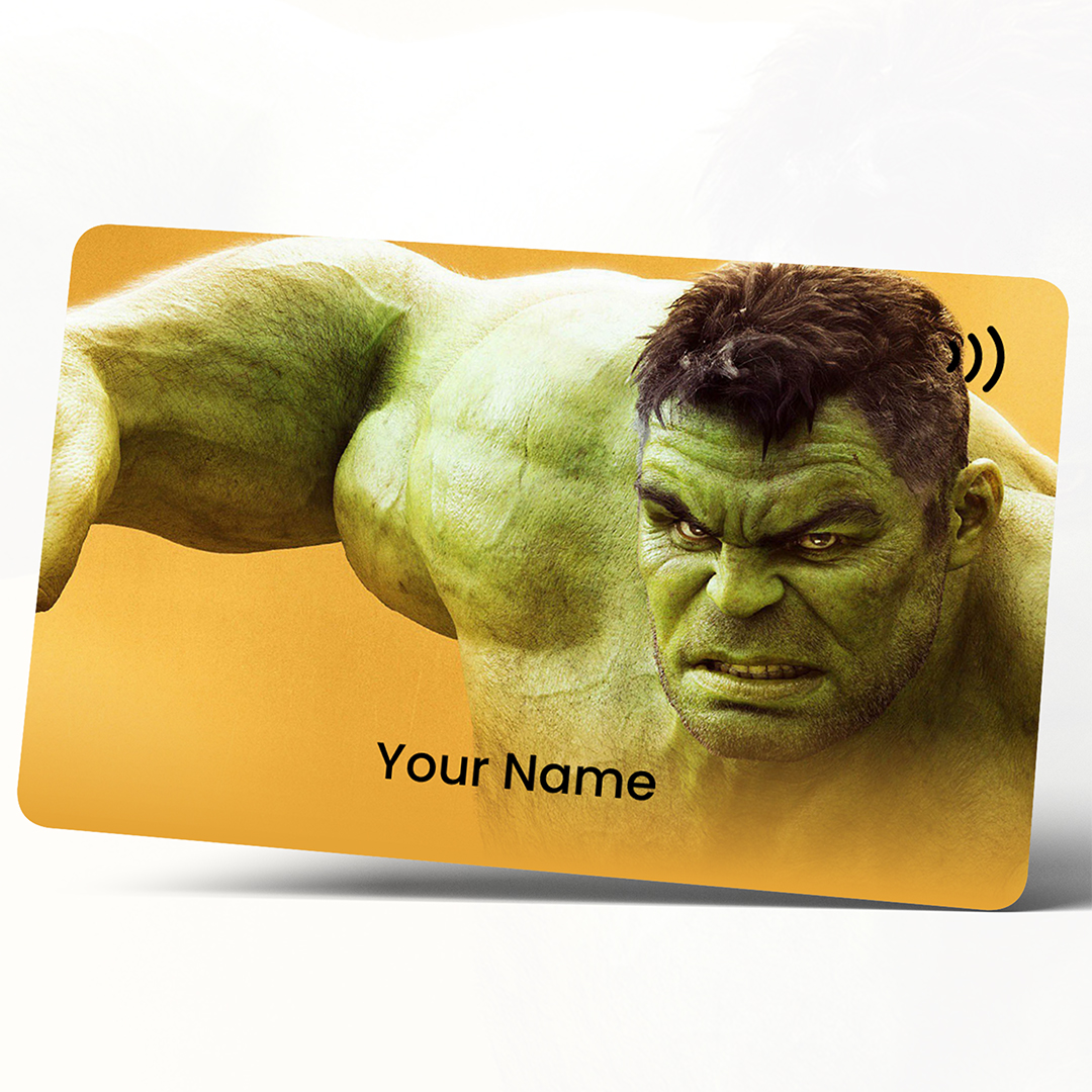 Marvel Theme - Hulk PVC Card 2